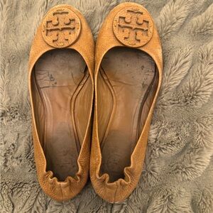 Well loved Tory Burch ballet flats.
